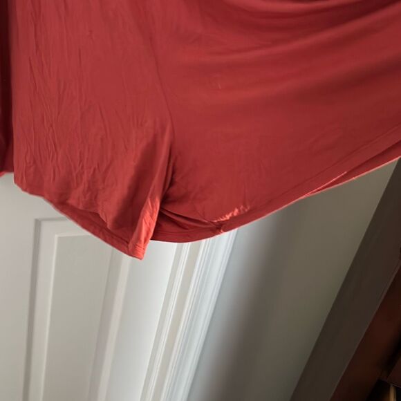 Torrid orange soft knit romper size 3 - Picture 2 of 4